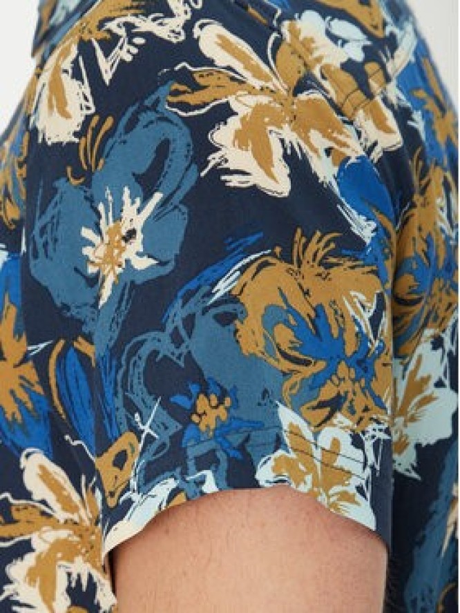 Blend Koszula 20718224 Granatowy Slim Fit