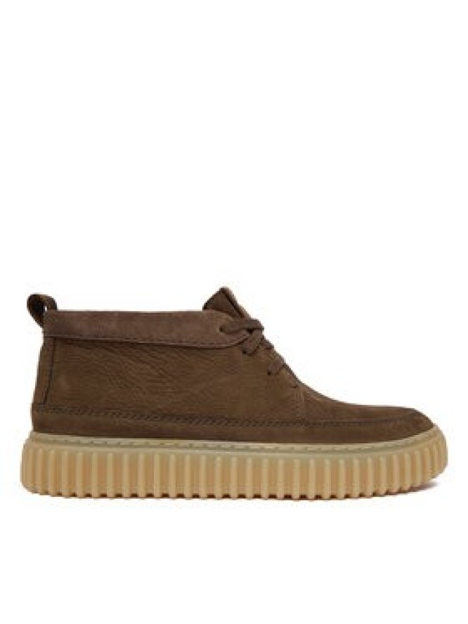 Clarks Trzewiki Torhill LaceHi 26183474 Khaki
