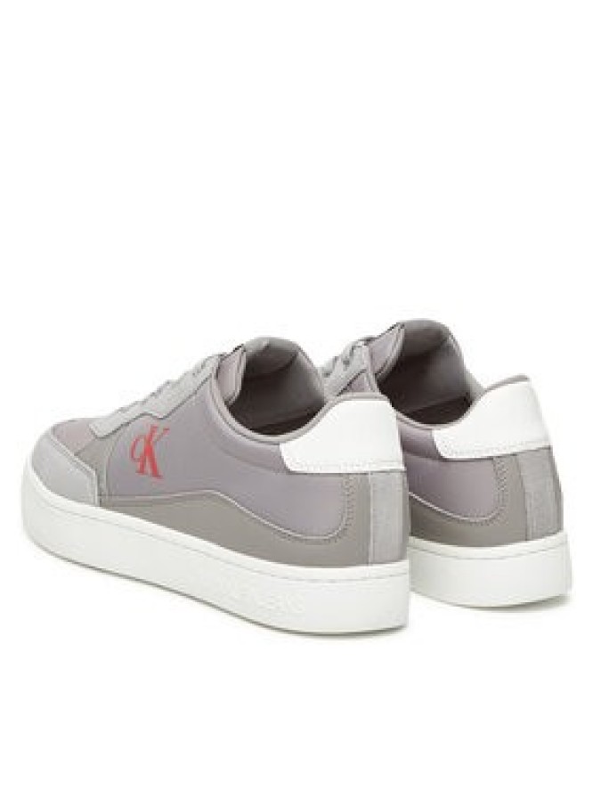 Calvin Klein Jeans Sneakersy Classic Cupsole Mg Nylon Mix YM0YM01304 Szary