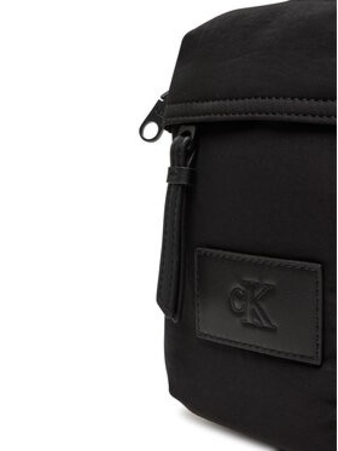 Calvin Klein Jeans Saszetka Metro Nylon Reporter Bag LV04G3089G Czarny