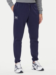 Under Armour Spodnie dresowe UA Essential Fleece Jogger 1373882 Granatowy Regular Fit