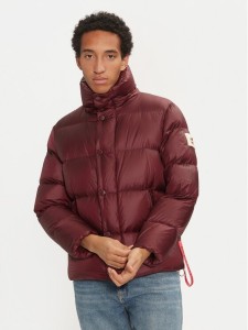 After Label Kurtka puchowa Chamonix A00015 Bordowy Regular Fit