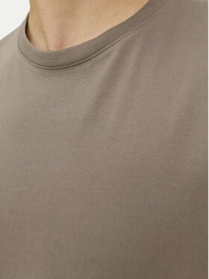 Jack & Jones T-Shirt Organic Basic 12156101 Beżowy Regular Fit