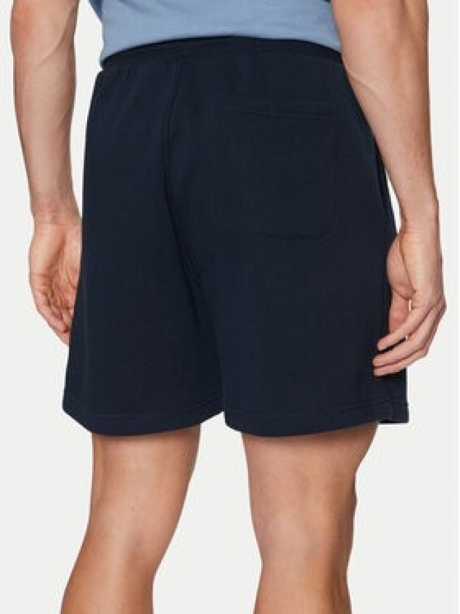 Tommy Jeans Szorty sportowe Flag Beach DM0DM20637 Granatowy Regular Fit