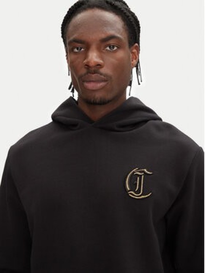 Just Cavalli Bluza 78OAIT13 Czarny Regular Fit