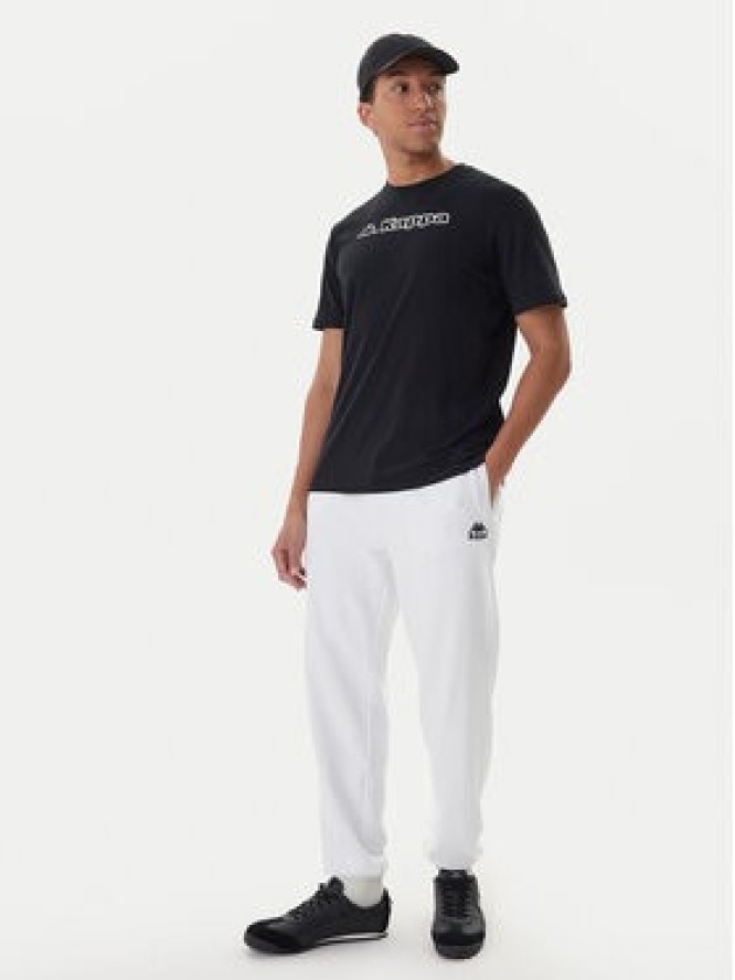 Kappa Spodnie dresowe Gothenburg 331U7EW Biały Regular Fit