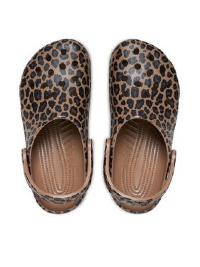 Crocs Klapki Classic Animal Clog 211800 Brązowy
