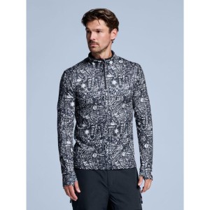 Bluza narciarska - Męska - Cabin Life - Czarnym