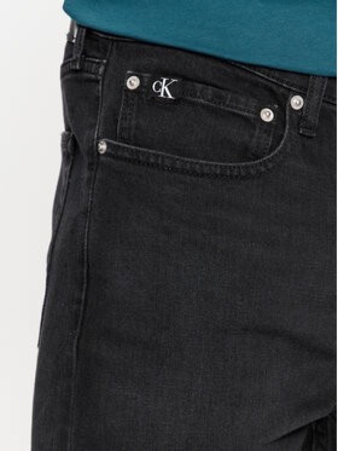 Calvin Klein Jeans Jeansy J30J323689 Czarny Tapered Fit