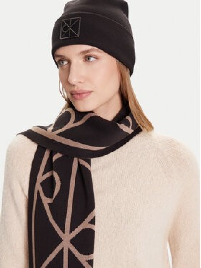 Calvin Klein Zestaw Szalik i Czapka LV04D0007G Czarny