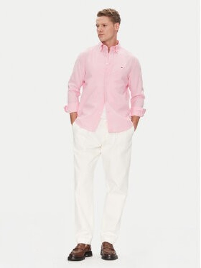 Tommy Hilfiger Koszula MW0MW37550 Różowy Regular Fit