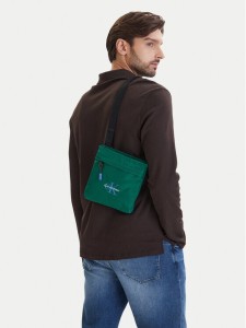 Calvin Klein Saszetka Bold Flatpack LV04D3178G Zielony