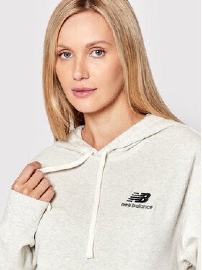 New Balance Bluza Unisex UT21500 Szary Relaxed Fit