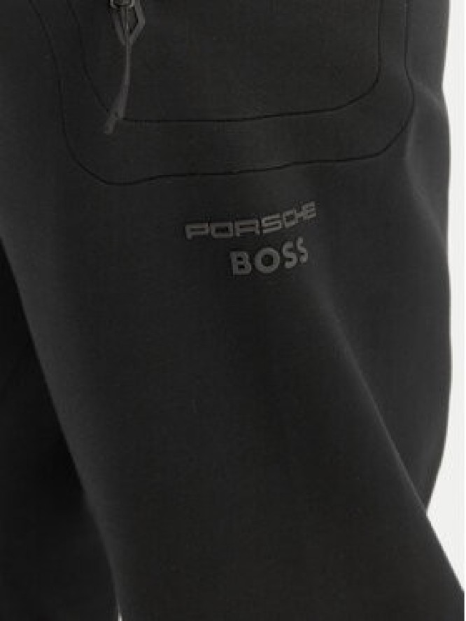BOSS Spodnie dresowe Spirit70 Hicon 50559800 Czarny Regular Fit