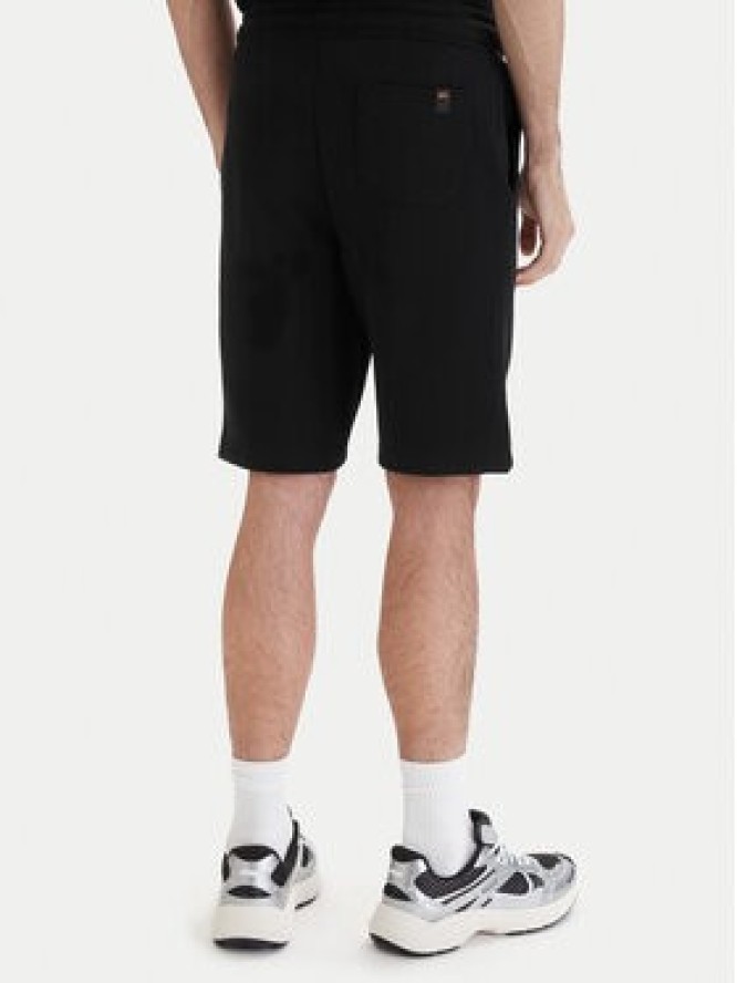 Alpha Industries Szorty sportowe Basic 156367 Czarny Regular Fit