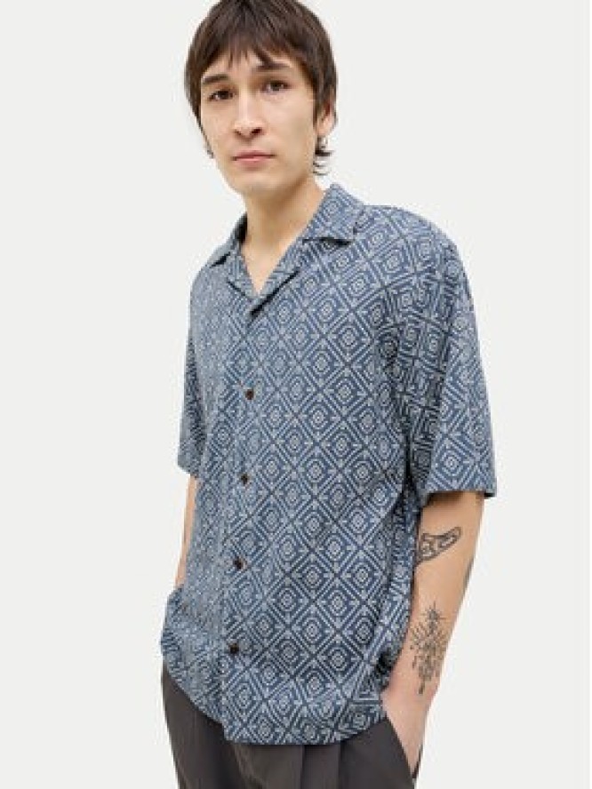 Jack & Jones Koszula Bluvincent 12273289 Niebieski Relaxed Fit