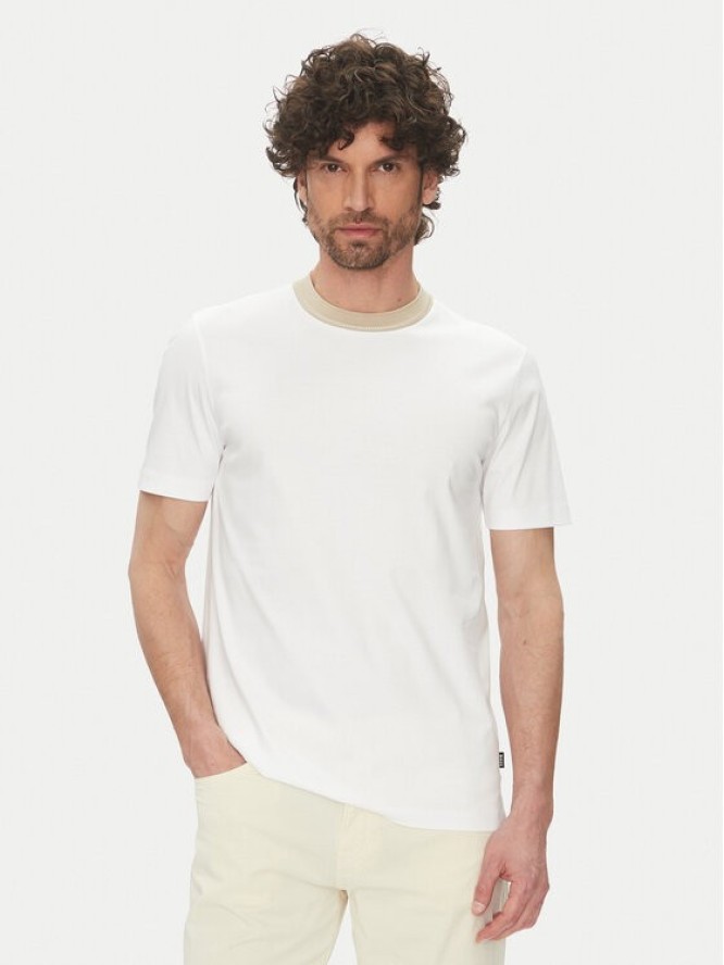 BOSS T-Shirt H-Tessler 199 50531793 Biały Slim Fit