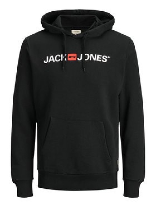 Jack & Jones Bluza Corp Old Logo 12137054 Czarny Regular Fit