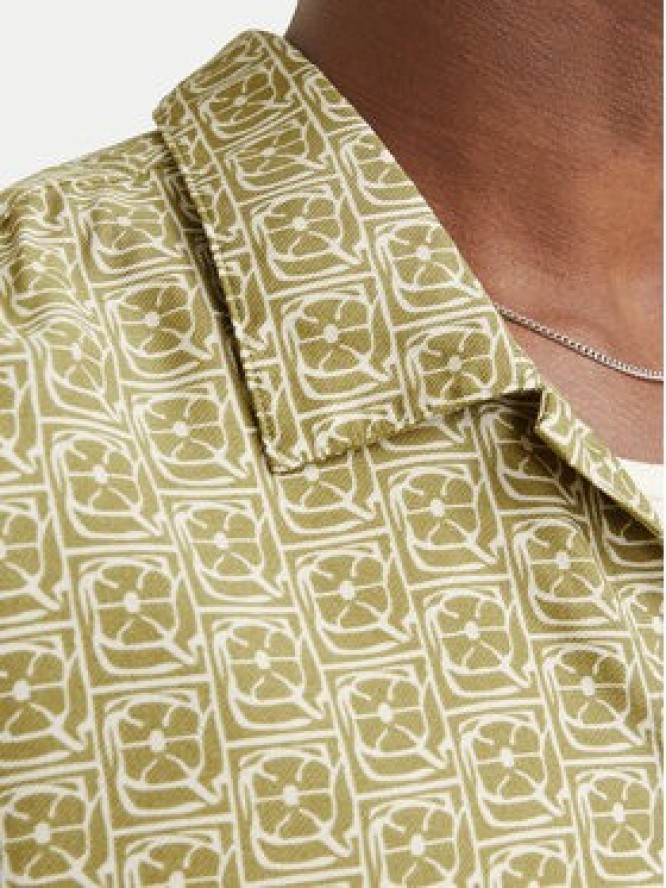 Jack & Jones Koszula Marshall 12271103 Żółty Wide Fit