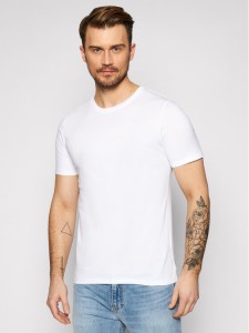 Jack & Jones T-Shirt Organic Basic 12156101 Biały Slim Fit