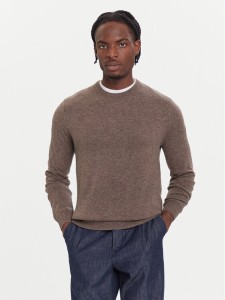 United Colors Of Benetton Sweter 1002U1G34 Szary Regular Fit