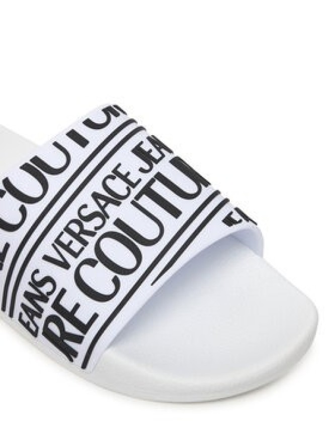 Versace Jeans Couture Klapki 80YA3SQ1 Biały