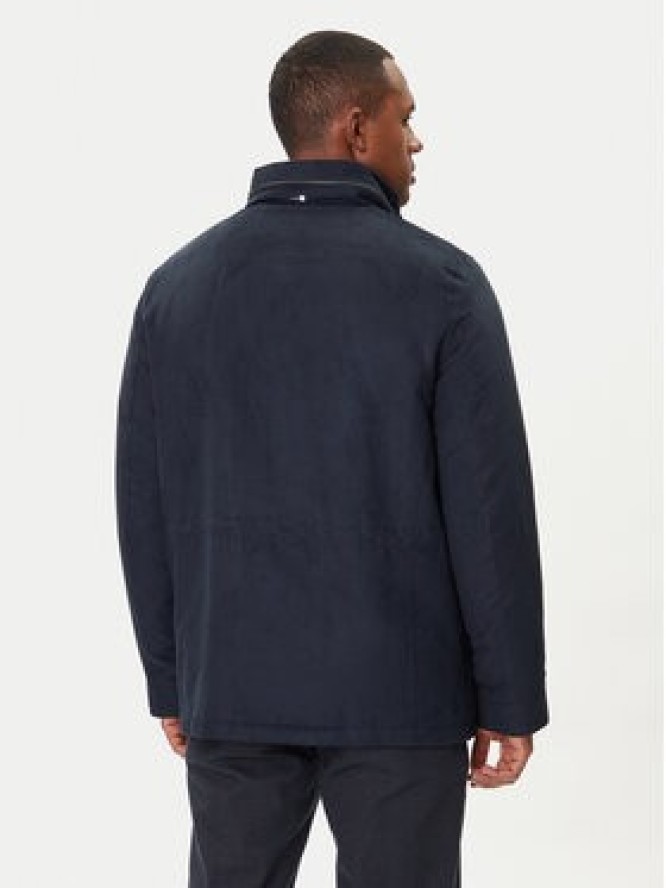 Bugatti Kurtka przejściowa 877400 81018 M Granatowy Regular Fit