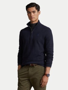 Polo Ralph Lauren Sweter 710932304001 Granatowy Regular Fit