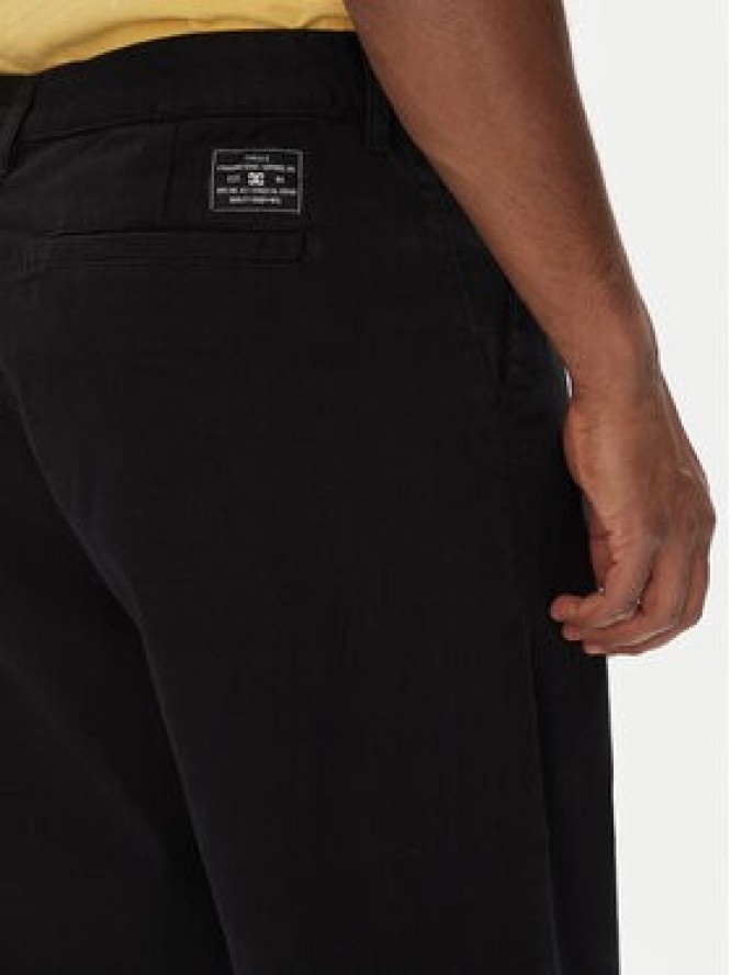 DC Shoes Chinosy Worker Baggy ADYNP03097 Czarny Baggy Fit