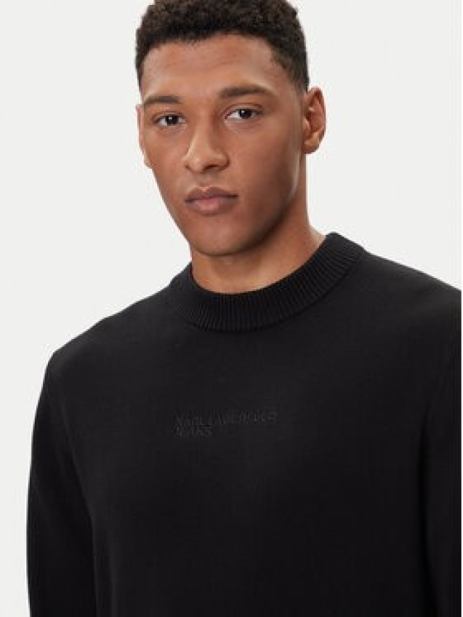 Karl Lagerfeld Jeans Sweter A4M18033 Czarny Regular Fit