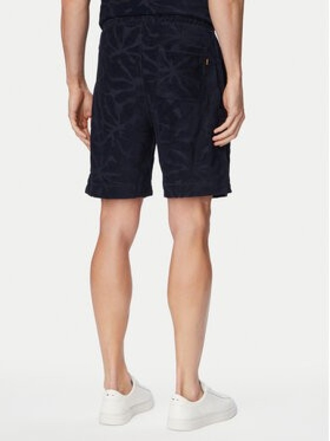 BOSS Szorty sportowe Se_Flower 50566816 Granatowy Regular Fit