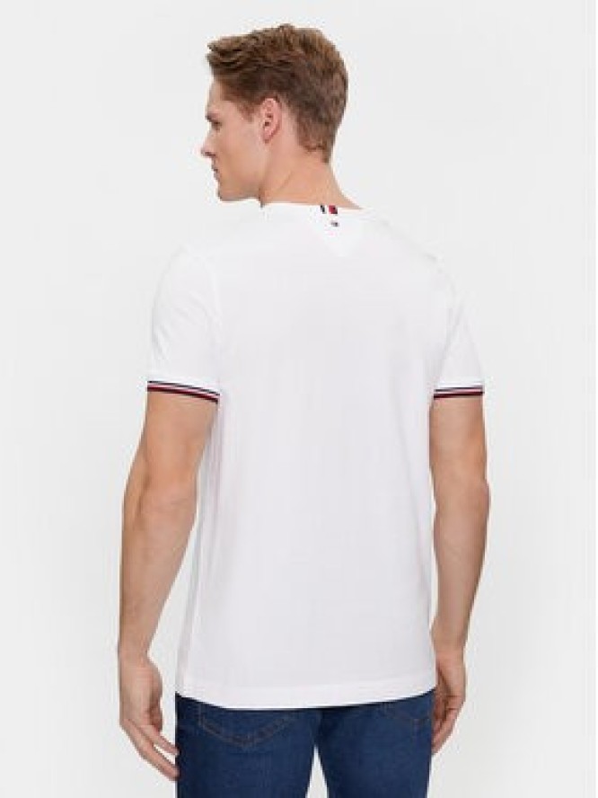 Tommy Hilfiger T-Shirt Logo MW0MW32584 Biały Regular Fit