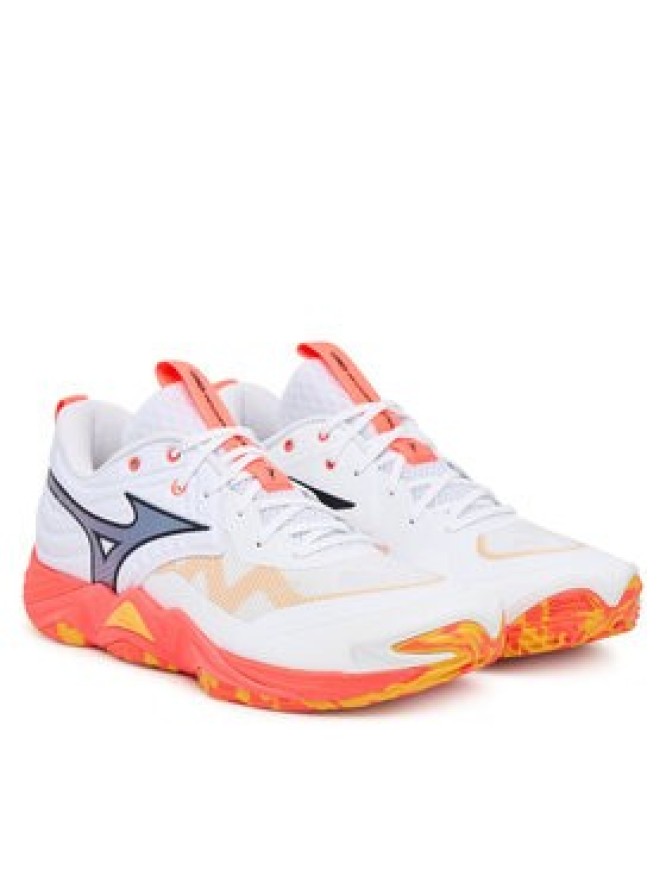 Mizuno Buty halowe Wave Momentum Elite V1GA2512 Pomarańczowy