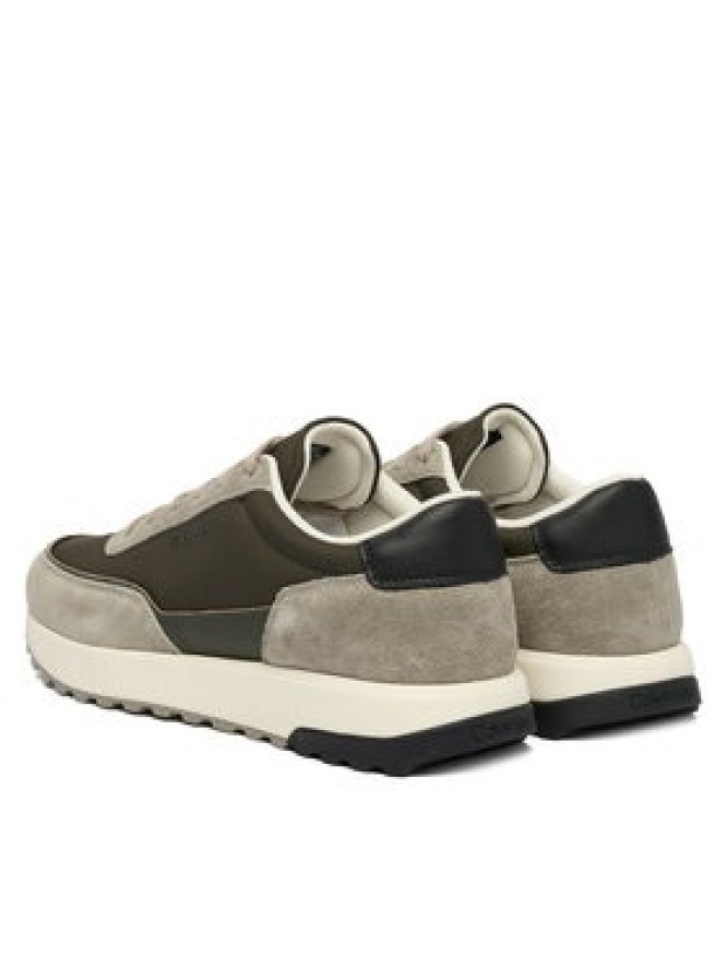 Calvin Klein Sneakersy Low Top Lace Up Repreve Mix HM0HM01714 Zielony