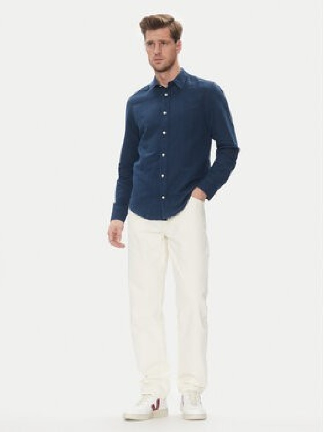 Lee Jeansy Oscar 112364188 Biały Tapered Fit