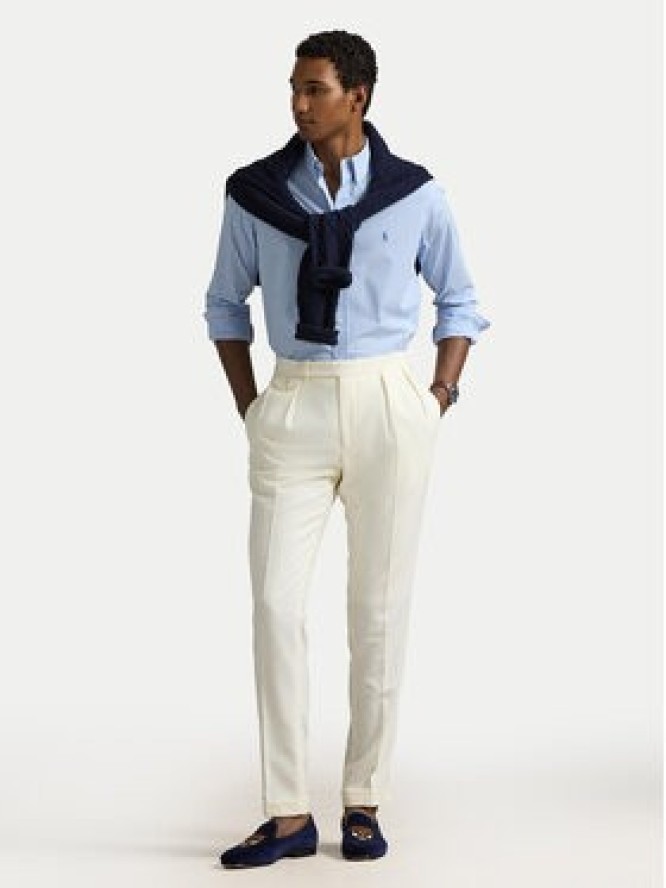 Polo Ralph Lauren Koszula 710929346016 Błękitny Custom Fit