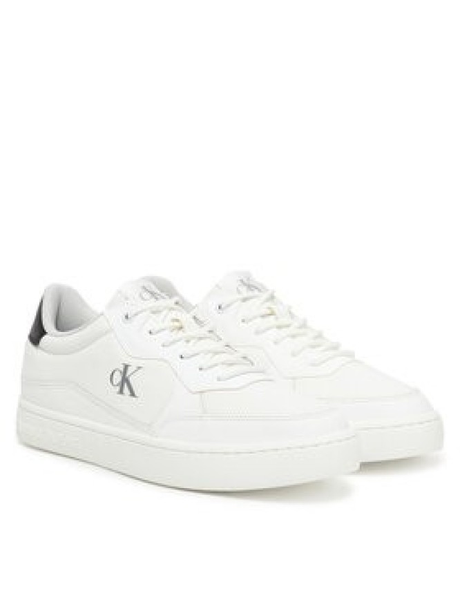 Calvin Klein Jeans Sneakersy Classic Cupsole Tech Ripstop YM0YM01202 Biały