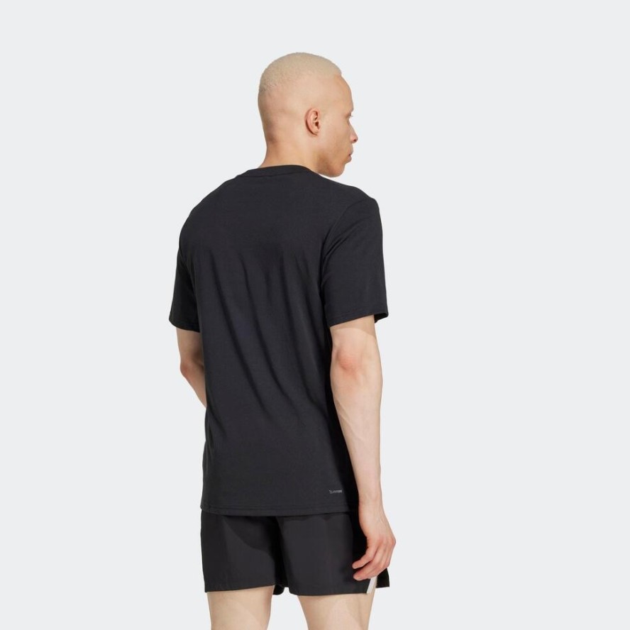 Koszulka fitness męska ADIDAS krótki rękaw