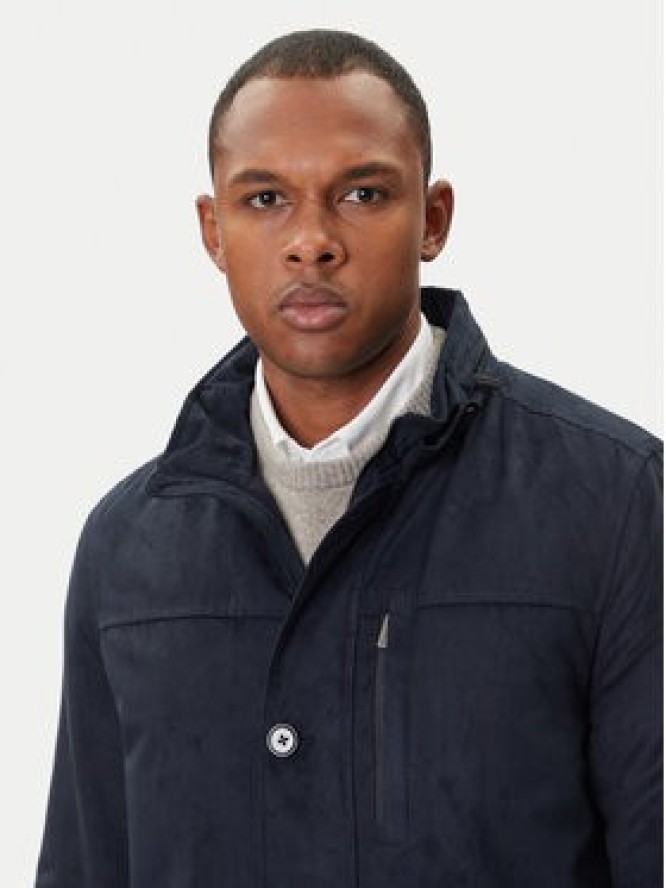 Bugatti Kurtka przejściowa 877400 81018 D Granatowy Regular Fit