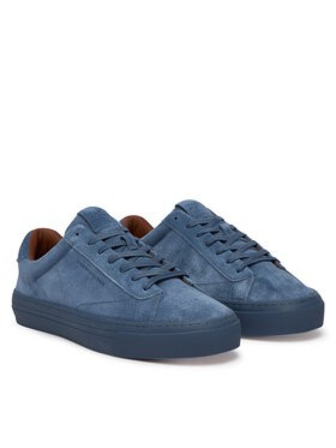 Tommy Hilfiger Sneakersy Park Premium Suede FM0FM05829 Niebieski
