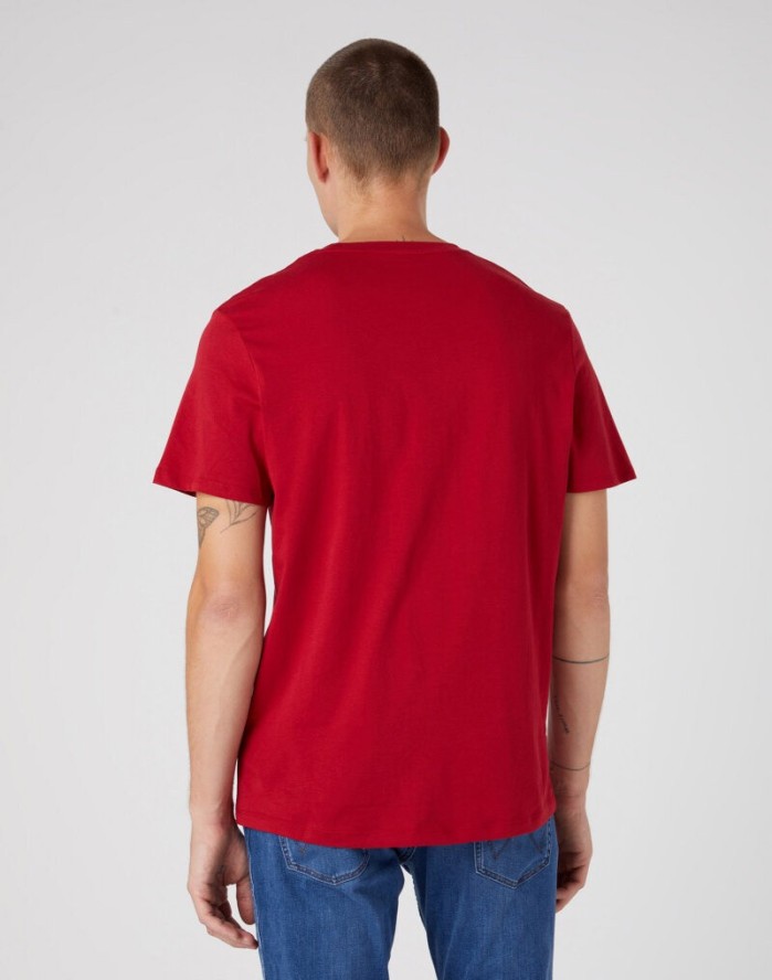 WRANGLER FRAME LOGO TEE MĘSKI T-SHIRT KOSZULKA W70JD3X47 112320763