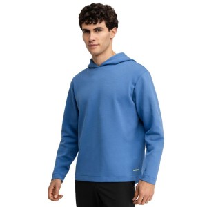 Męska techniczna bluza MTB z kapturem Kolarstwo Siroko MTB Slack Blue