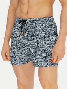 Save The Duck Szorty kąpielowe DW1222M SIPO20 Niebieski Regular Fit
