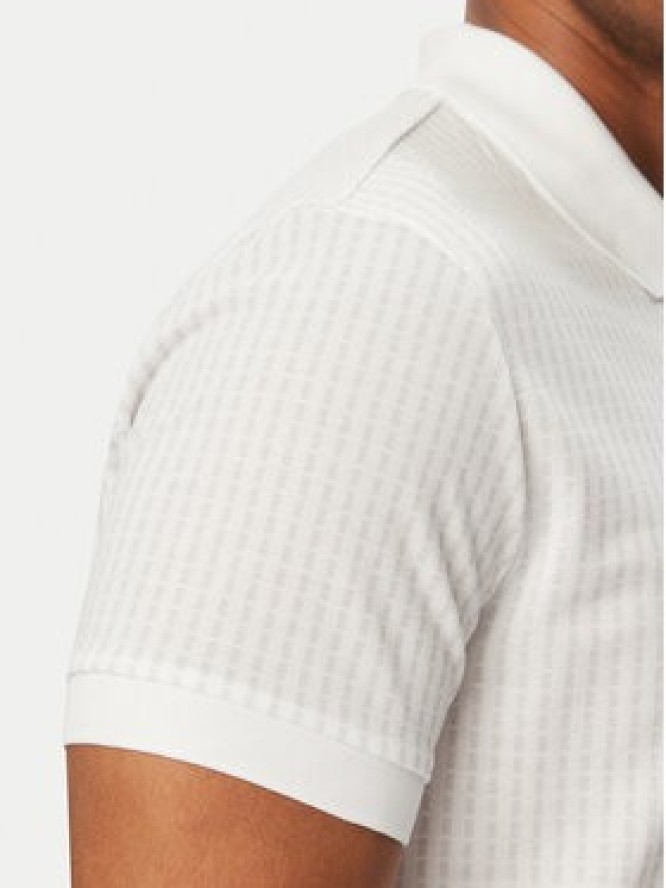 BOSS Polo Birdie 3 50559355 Biały Regular Fit