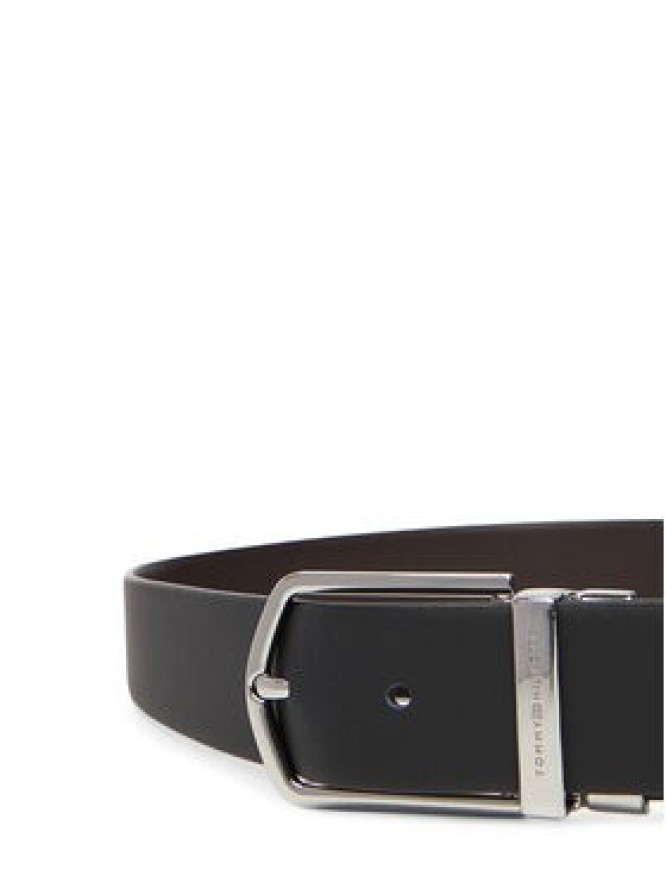 Tommy Hilfiger Pasek Męski Th Business Lux Rev AM0AM13762 Czarny