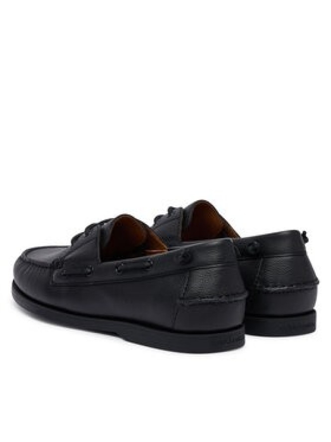 Polo Ralph Lauren Mokasyny Merton Boat Cs Bts 803P07643001 Czarny