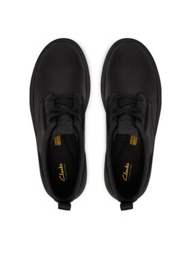 Clarks Półbuty Polden Lace 26181379 Czarny