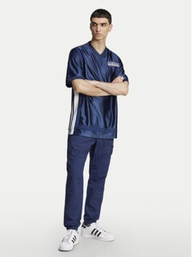 adidas T-Shirt Adibreak JD4248 Granatowy Loose Fit