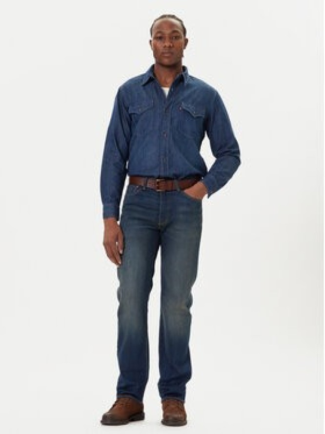 Levi's® Koszula jeansowa Western A1919-0061 Granatowy Relaxed Fit