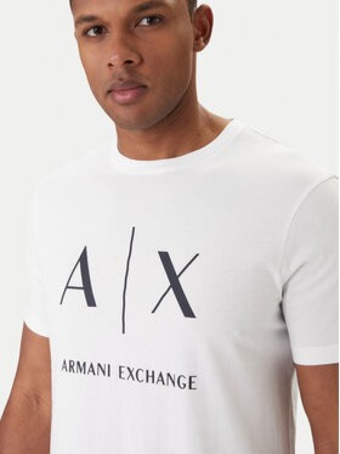 Armani Exchange T-Shirt XM002683 AF10356 U0002 Biały Regular Fit